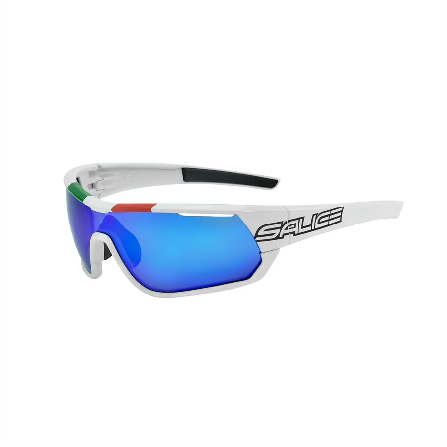 Salice Occhiali Sportbrille 016ITA, White ITA / RW Blue