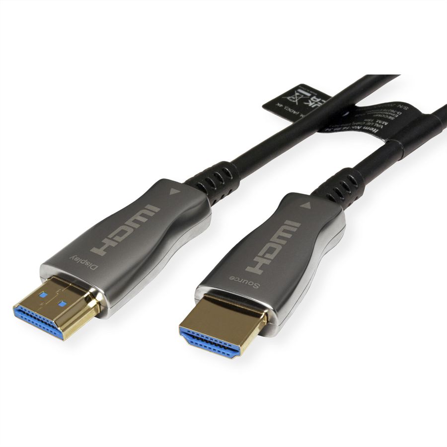 VALUE Câble Ultra HDMI actif optique 4K, 15 m