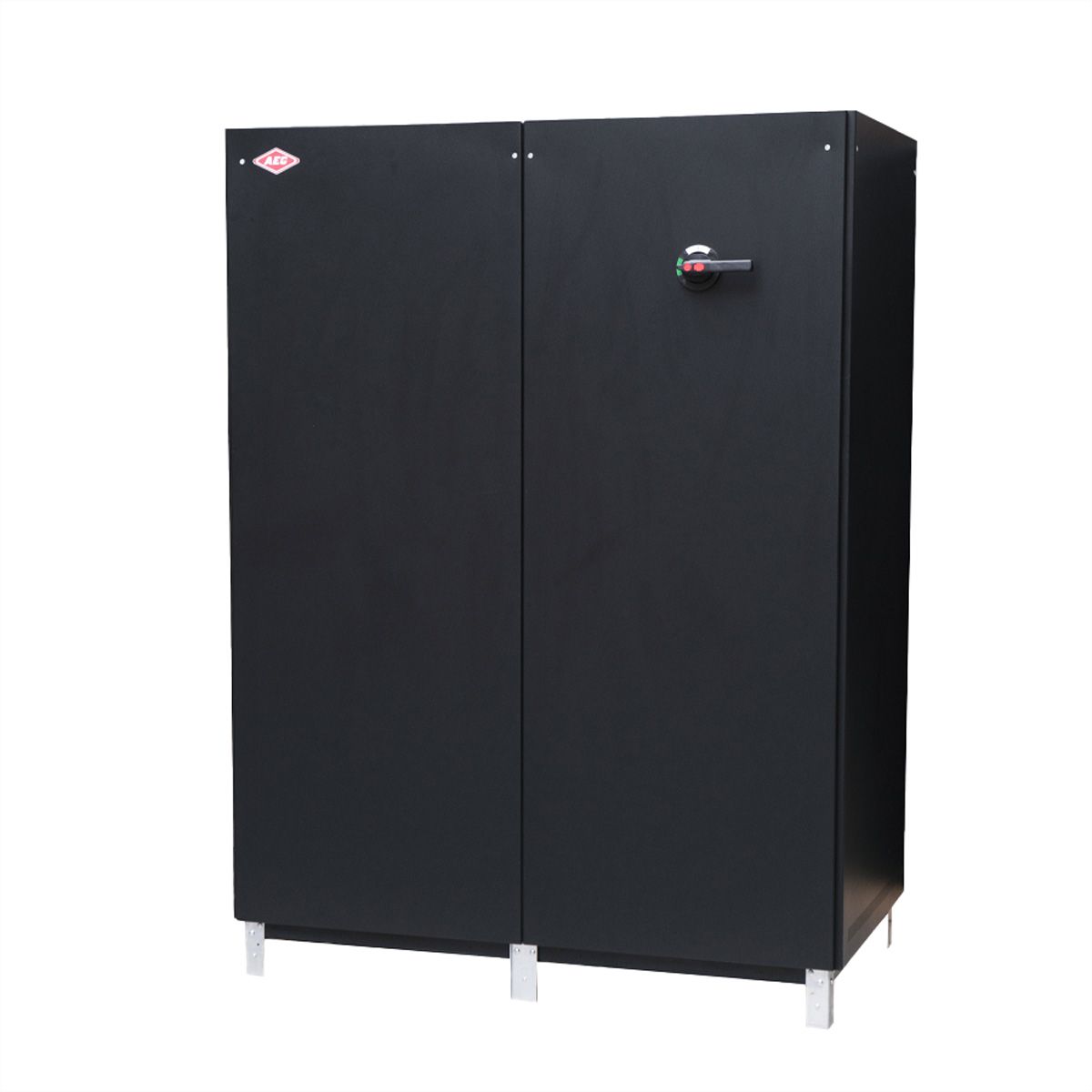 AEC IST7 20kVA - Online Tower USV –  40x 100Ah Batterien – 100 Min. Autonomie bei 100% Last, keine internen Batterien – externer Batterieschrank BB8 mit 40x 100Ah LL