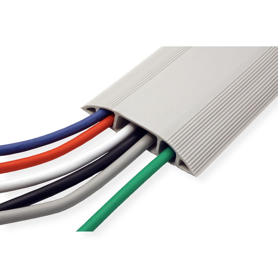 DATAFLEX Pont pour câbles, gris, 1,5 m