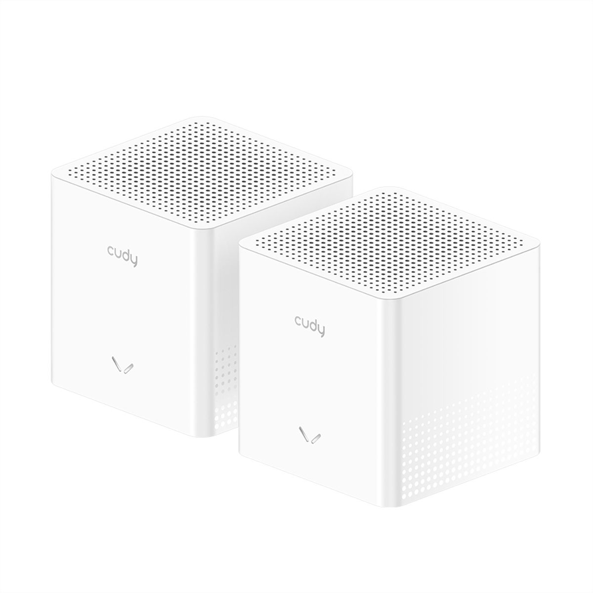 CUDY M3000S AX3000 Système Mesh Wi-Fi 6, pack de 2