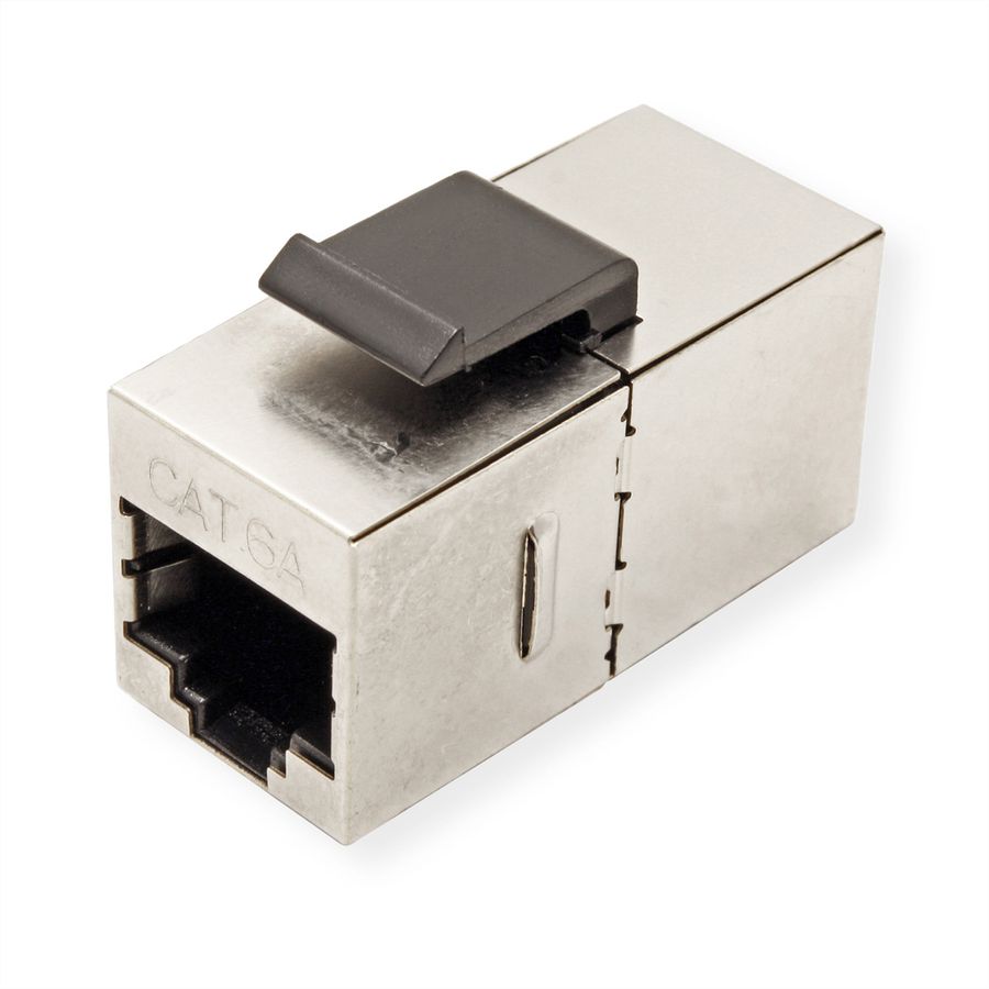 VALUE RJ-45 Kupplung, Keystone, geschirmt, Cat.6A (Class EA)