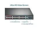 TP-Link TL-SL1226P PoE+ Switch 24+2 Port