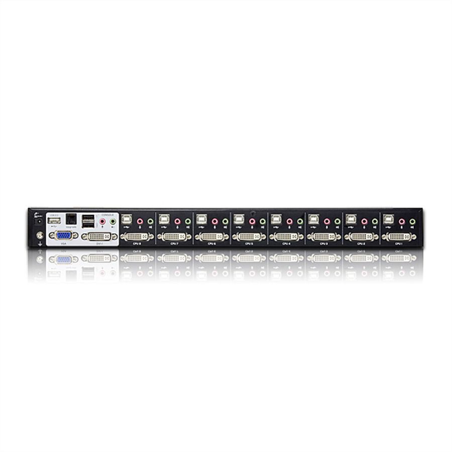 ATEN CS1788 Switch KVM Dual-Link DVI, USB, Audio, 8 ports
