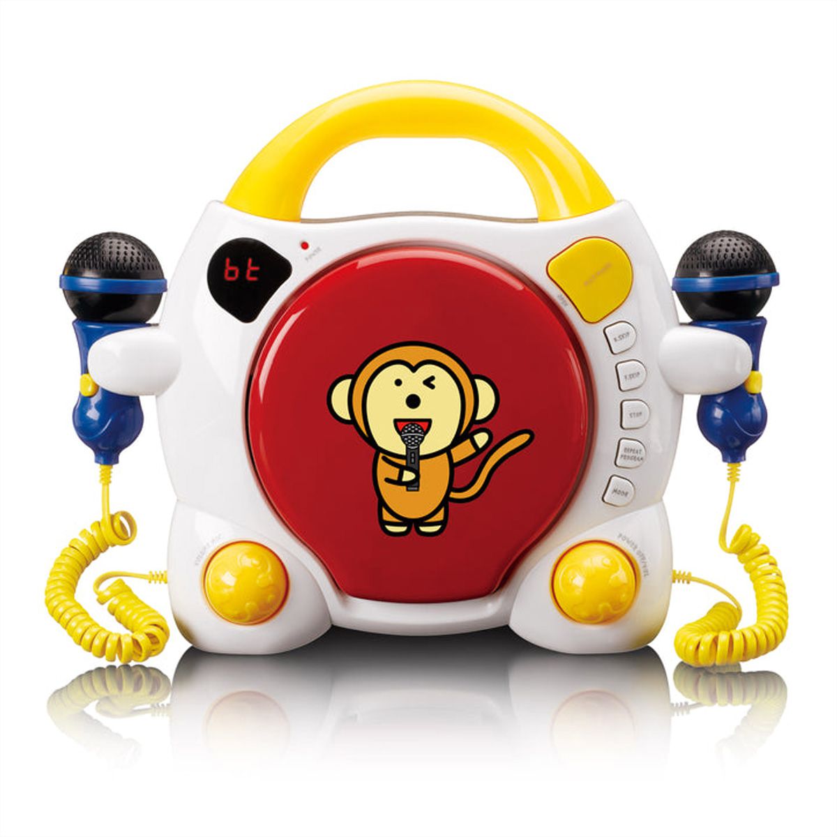 Lenco Lecteur CD Portabler KCD-011KIDS, BT, y compris 2 microphones