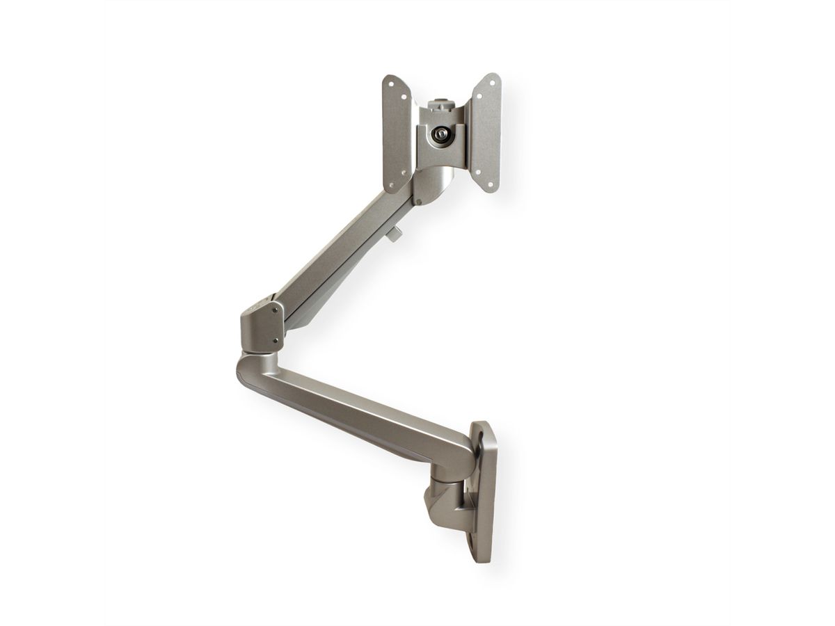 ROLINE LCD-Arm Gasfeder, Wandmontage, Pivot, bis 32 Zoll, bis 8 kg