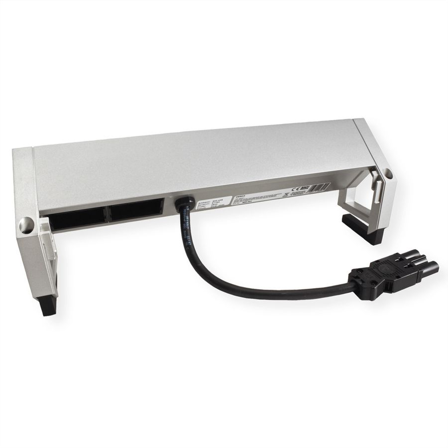BACHMANN DESK2 3xUTE 35° 2xCM Strom 0,2m GST18 Inox lackiert