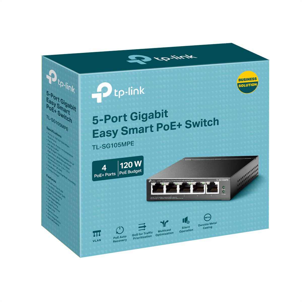 TP-Link TL-SG105MPE PoE+ Switch 5 Port
