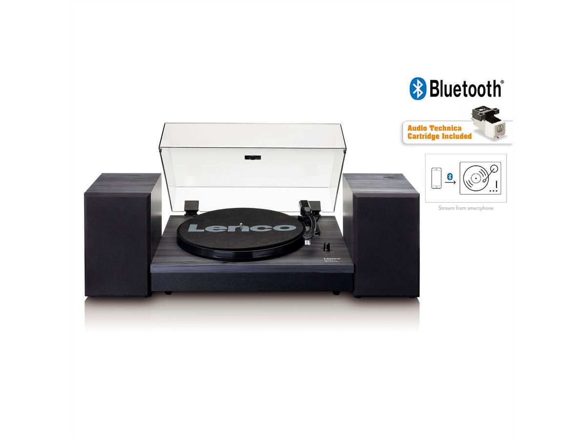 Lenco Platine vinyle LS-300BK , Noir