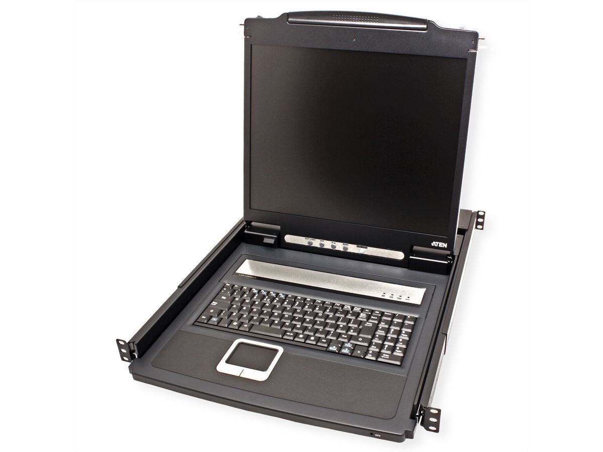 ATEN CL1000N KVM-Konsole, 19" LCD, VGA, PS/2, UK-Layout