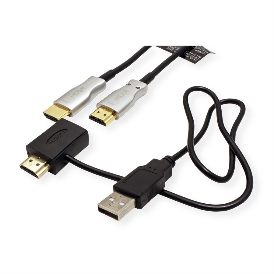 VALUE Câble Ultra HDMI actif optique 4K, 50 m