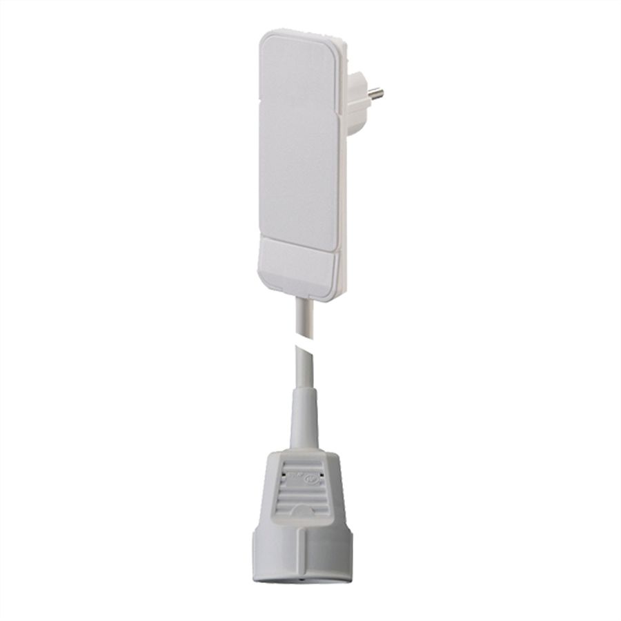 BACHMANN Connecteur plat CEE7/7 blanc, ALLEMAND