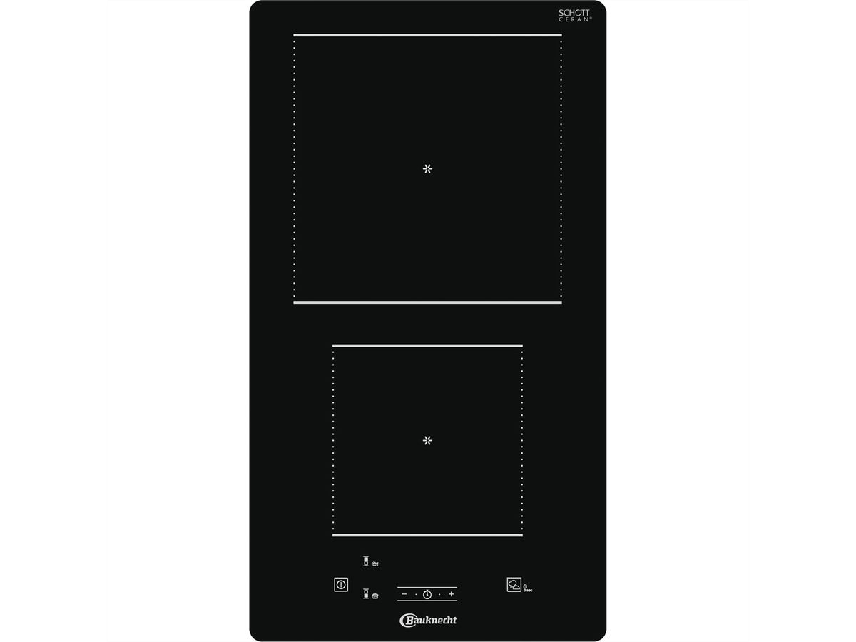 Bauknecht Glaskeramik-Kochfeld autark, Induktion, 30cm, MyMenu