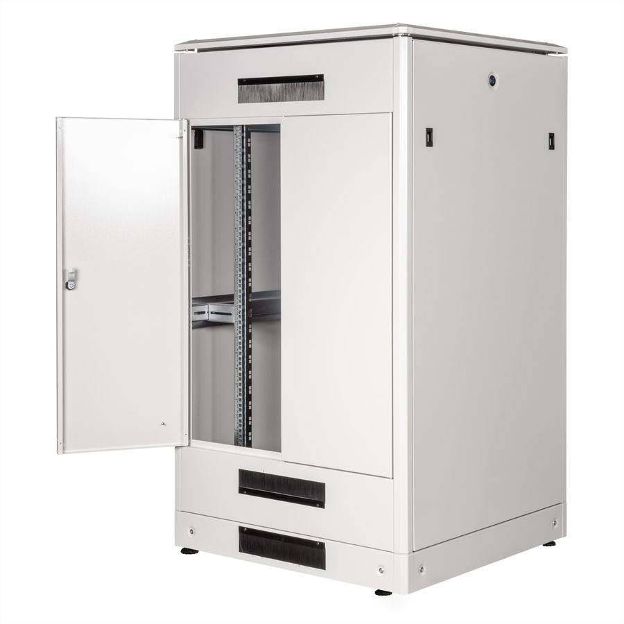 ROLINE 19-Zoll Netzwerkschrank Pro 26 HE, 800x800 BxT Glastür grau