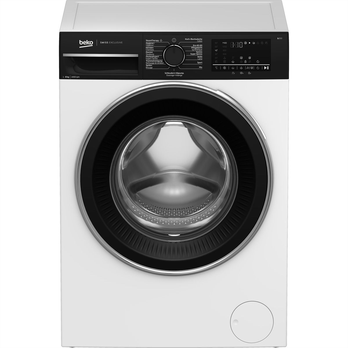 Beko Waschmaschine W350, 9kg, weiss