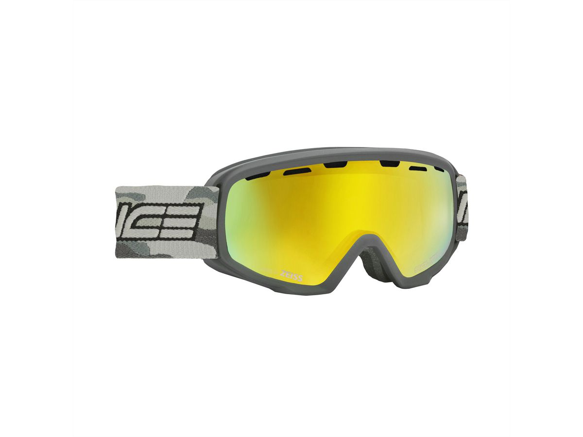 Salice Occhiali Junior Lunettes de ski, Charcoal Camo / Dav RW Yellow