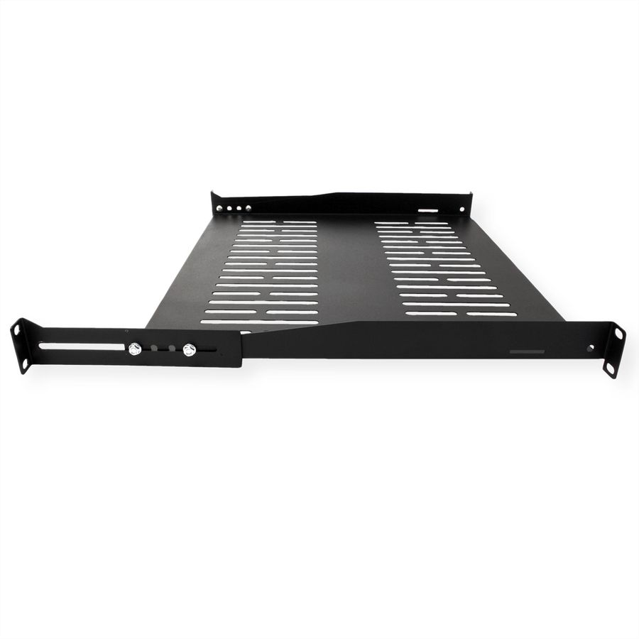 VALUE Etagère 19", 485 x 400mm, max. 25kg, noir