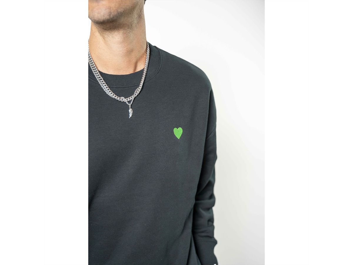 jan SEVEN dettwlyer Sweater Heart (Unisex), XL