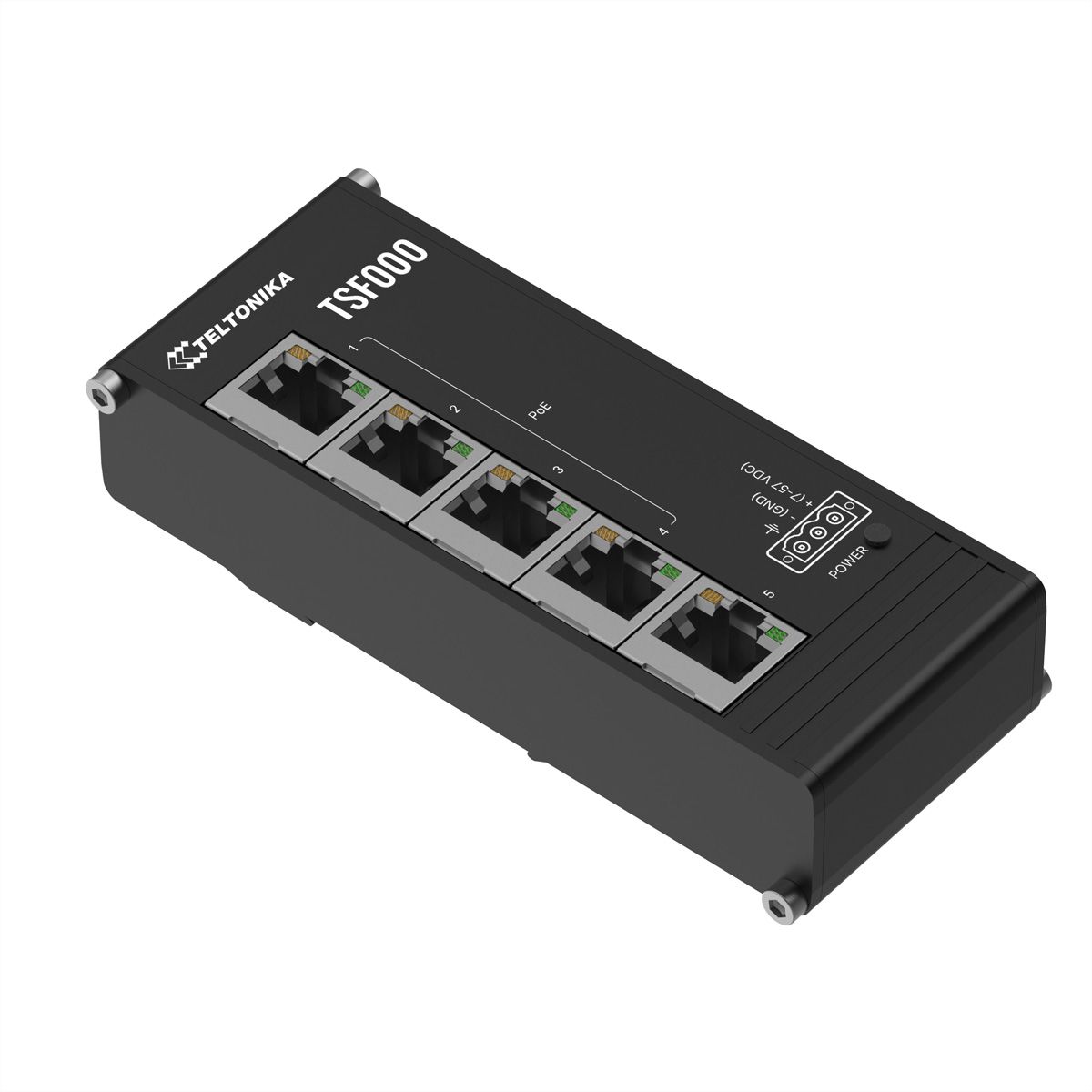 TELTONIKA TSF000 5-Port Switch 4x PoE+