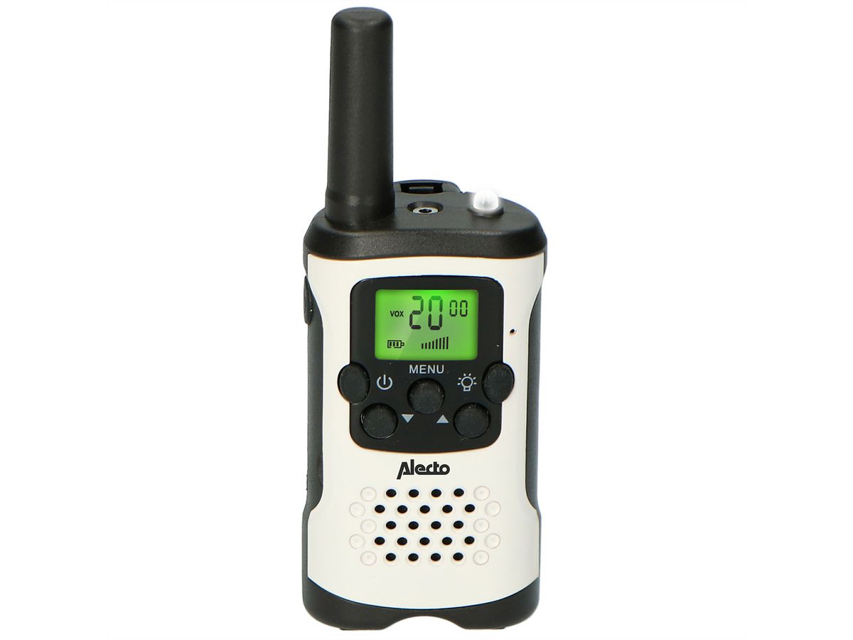 Talkie-walkie Alecto FR-175, Blanc/Noir