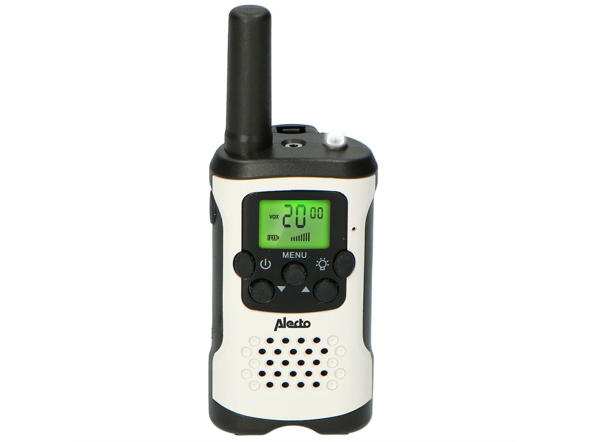 Alecto Walkie Talkie FR-175, Weiss/Schwarz