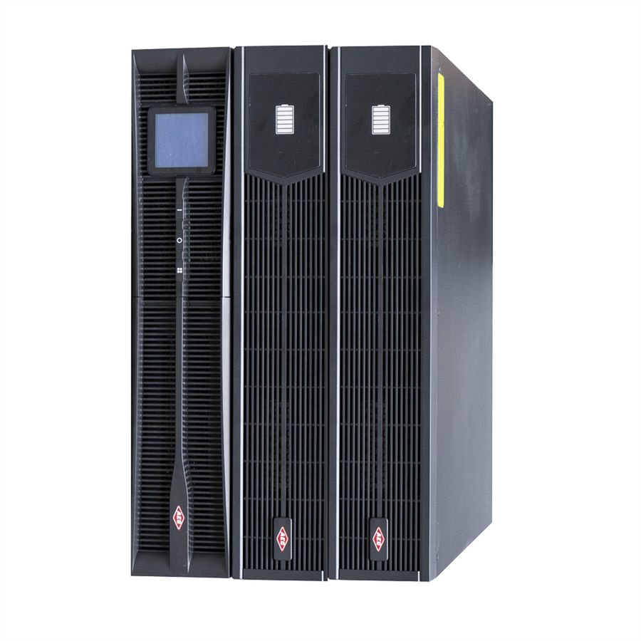 AEC IST3J 2kVA - Online Rack USV – 4x 9Ah interne, 2x 4x 9Ah externe Batterien - 34 Min. Autonomie bei 100% Last