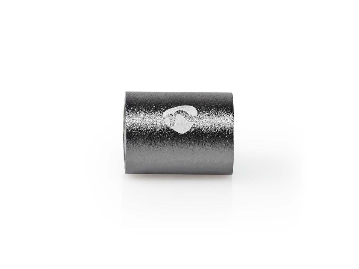 Nedis Toslink Adapter, Verbindungsadapter, BU/BU, grau