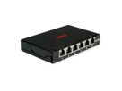 ROLINE Mini panneau Cat.6A/ClassEA 6 ports, 0,5U, blindé, noir