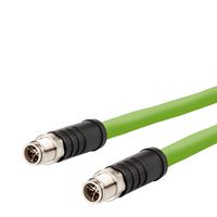 METZ CONNECT Câble Ethernet industriel M12, codage X, 10 m