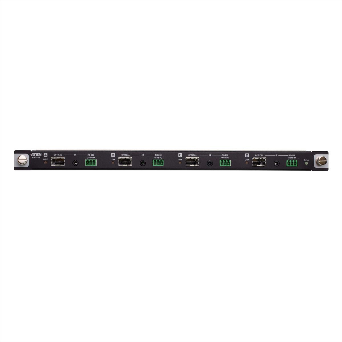 ATEN VM7584K2 Carte d’entrée optique 10G à 4 ports, 4K à 10 km, SM