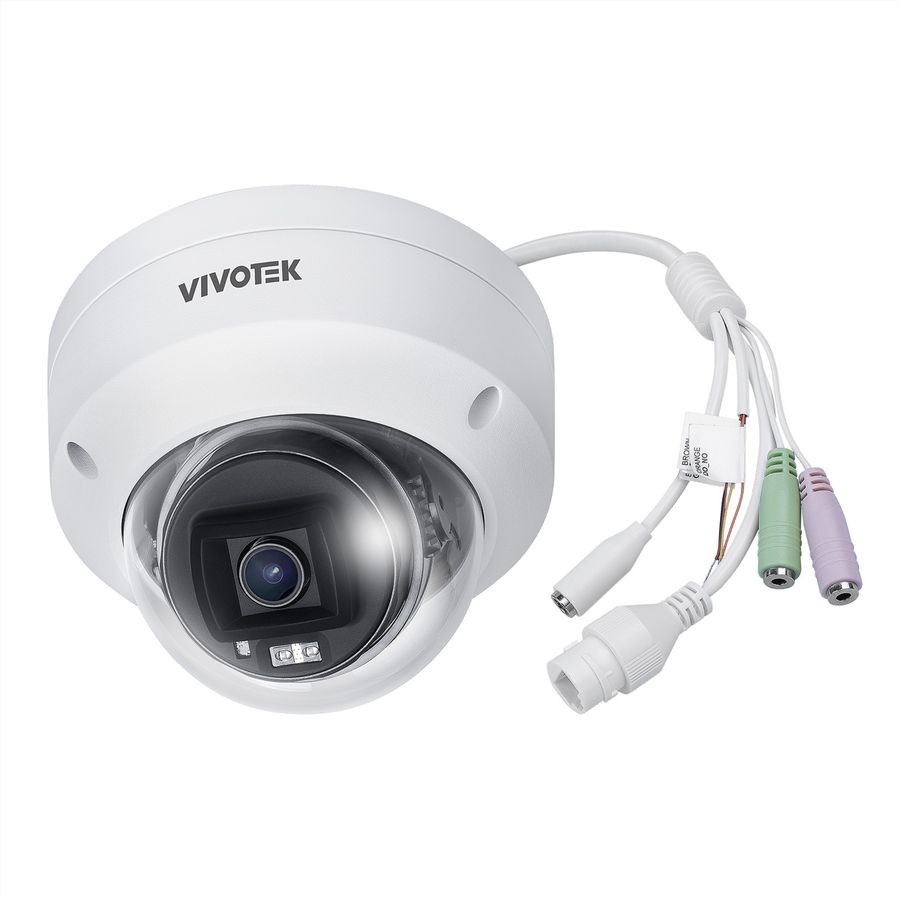 VIVOTEK FD9380-HV-v2 Caméra réseau à dôme fixe 5 MP, 111°, IR-LED 30m