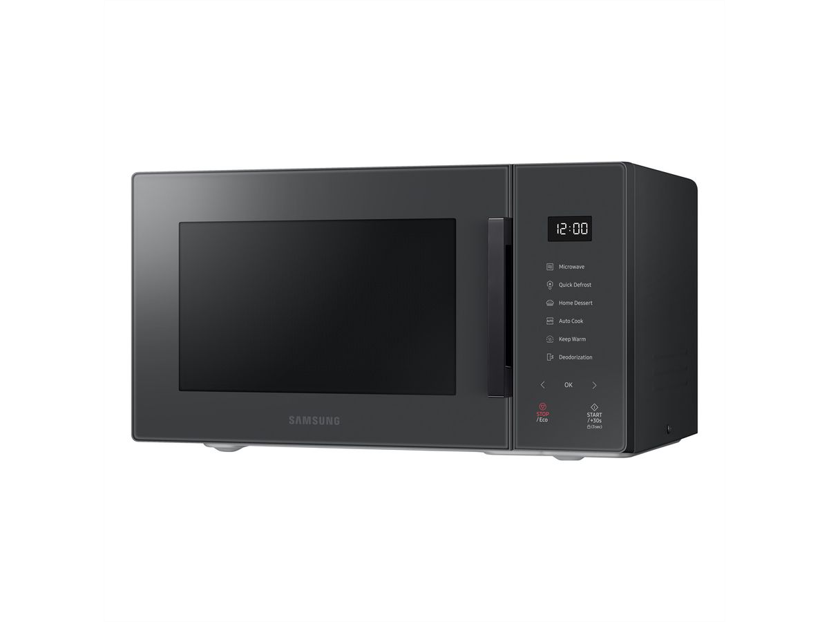 **DEMO** Samsung Mikrowelle Bespoke, Clean Charcoal, 23l, 800W, MS23T5018AC