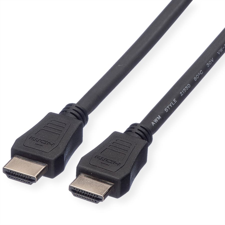 VALUE Câble HDMI High Speed avec Ethernet, LSOH, noir, 10 m