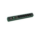 BACHMANN PRIMO 2 6xCEE7/3 1xSPD 1xinterrupteur 2,0m CEE7/7 RAL6028