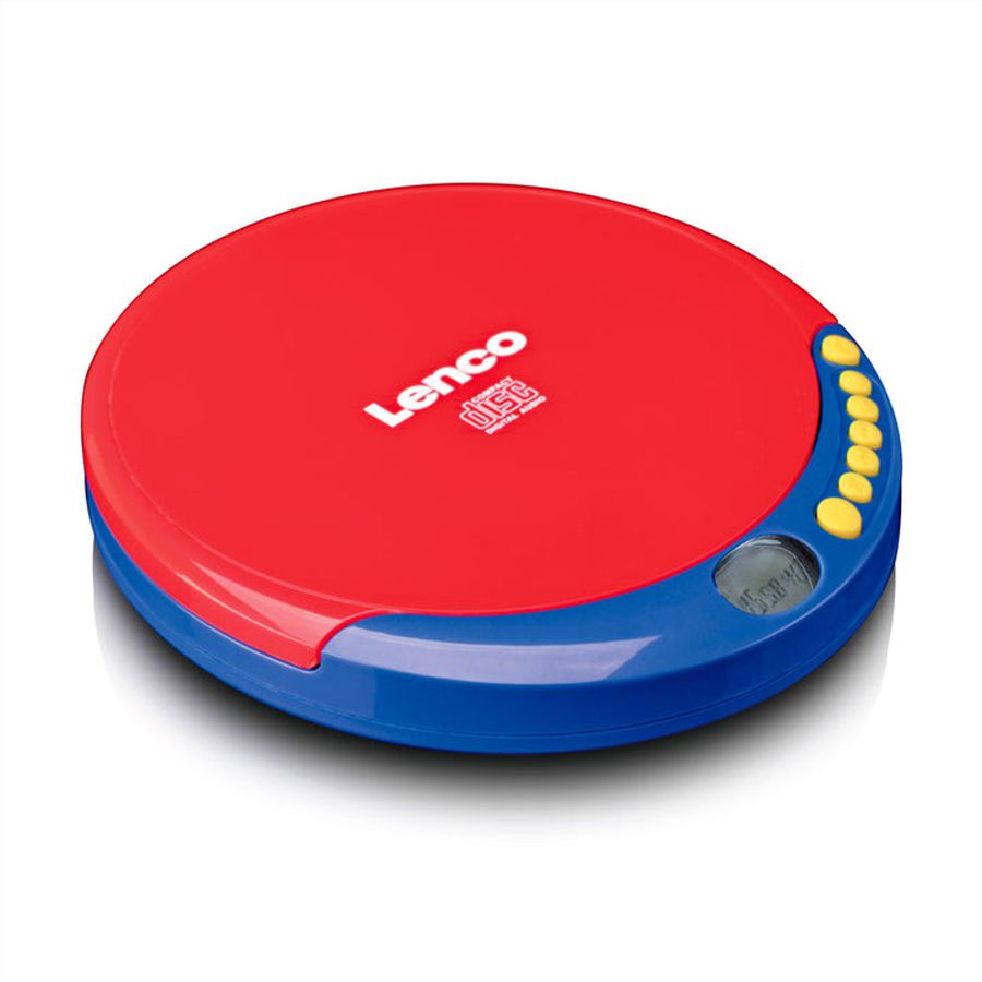 Lenco Lecteur CD pour enfants CD-021KIDS, avec batterie rechargeable