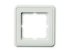 TELEGÄRTNER Abdeckrahmen 80 x 80 mm, 1-fach, alpinweiss
