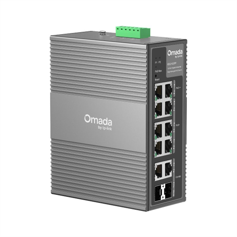 TP-Link IES210GPP Omada PoE+ Switch 10 Port