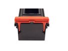 BACHMANN POWER FRAME Medium 1x contact de protection 3x ABD, plastique, Chargeur USB 22W 1xABD 0,2m GST18 INOX