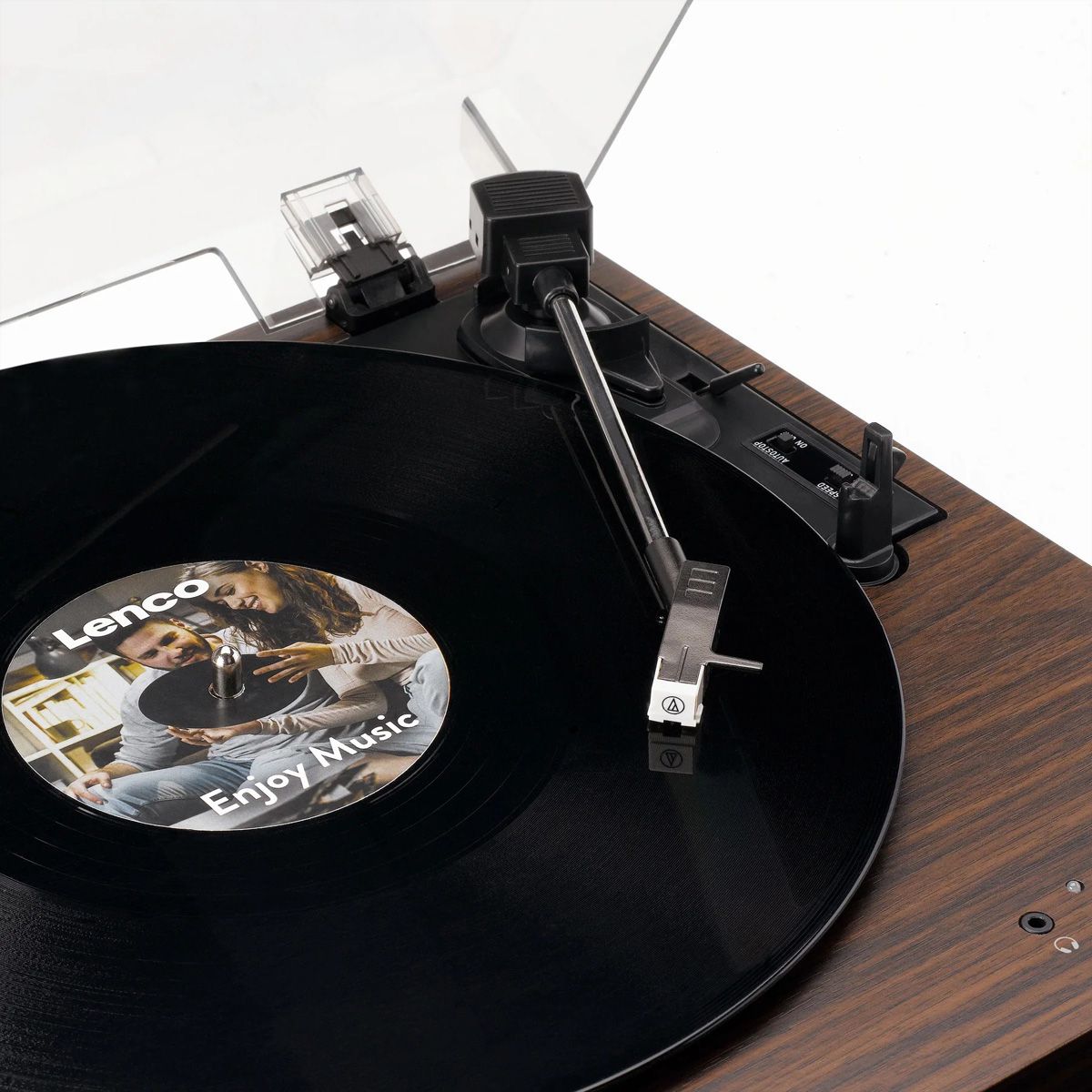 Platine vinyle Lenco LS-15WD, Bluetooth, haut-parleur intégré
