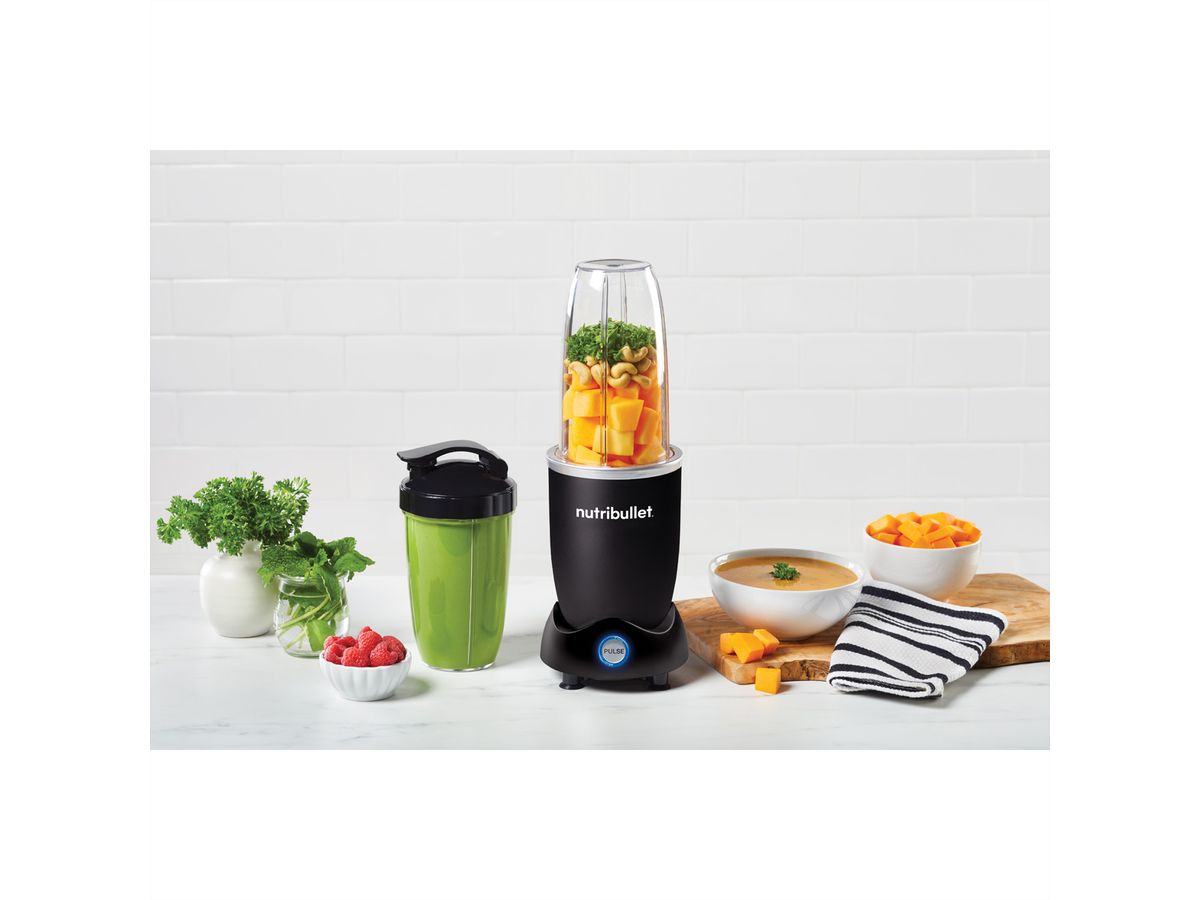 Nutribullet Pulse PRO+ 1200    , schwarz 1200W, 9-teilig