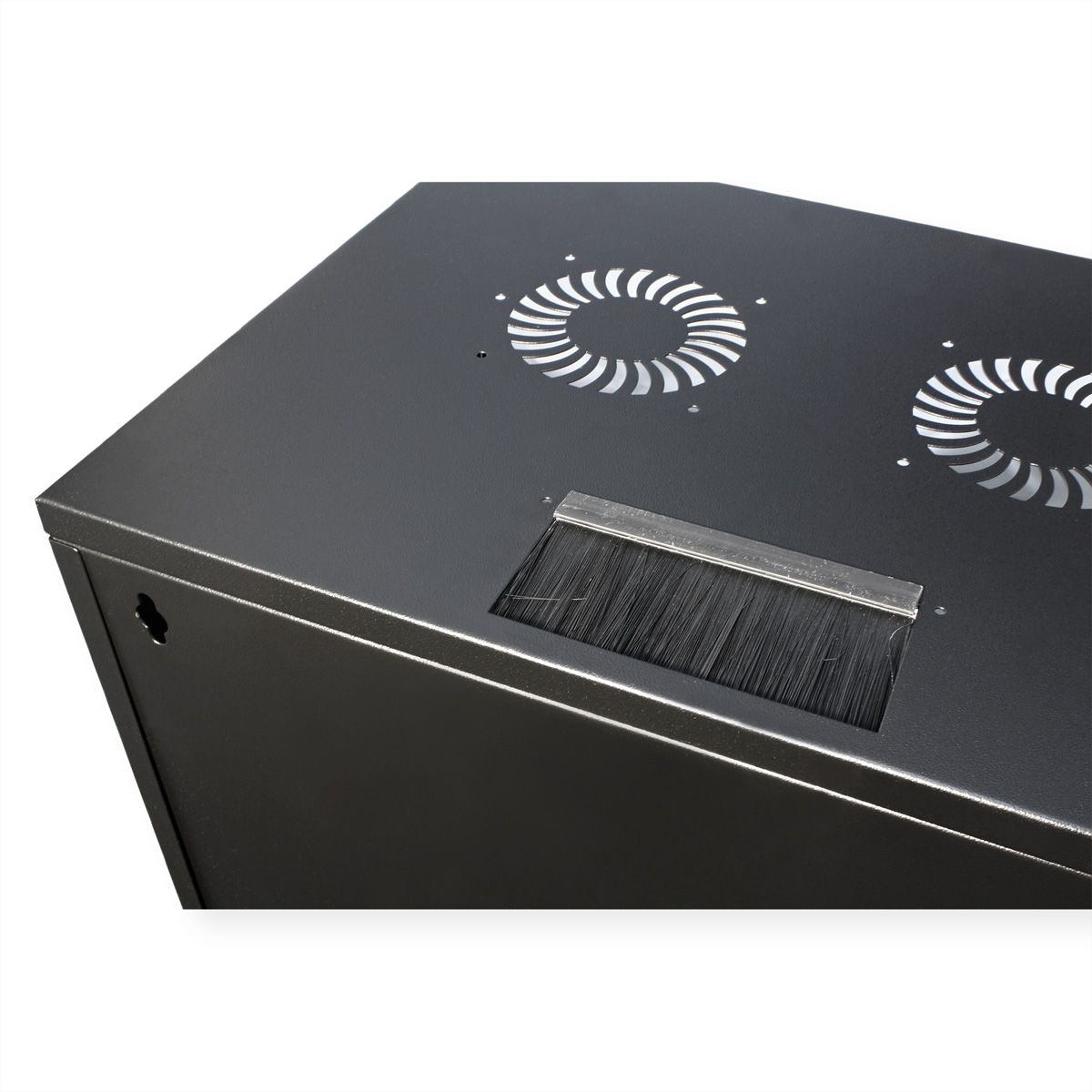 ROLINE 19-Zoll Wandgehäuse Basic 12 HE, 540x400 BxT Bausatz schwarz