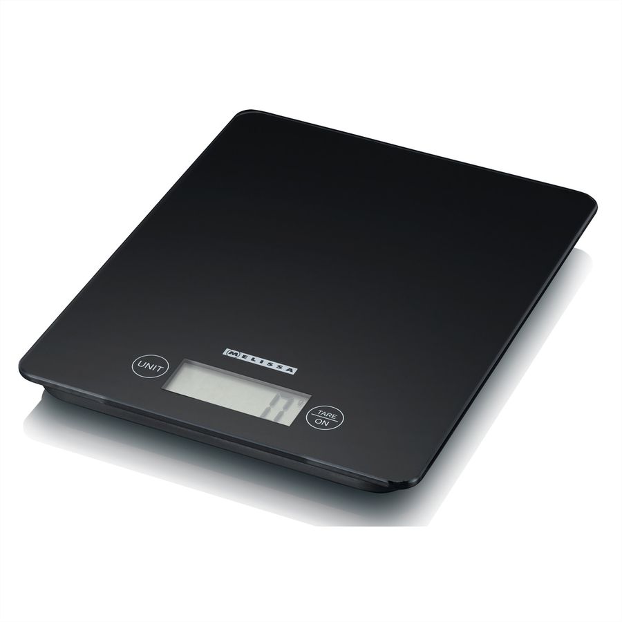 Melissa Küchenwaage 16310231, schwarz, 5 kg
