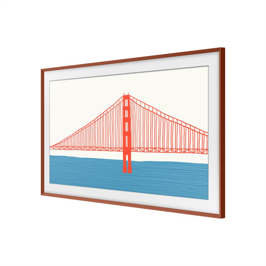 Samsung Wechselrahmen zu Frame 65", Terracotta
