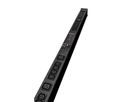 GUDE EPC 87-1210-18 20-fach switched & metered PDU, vertikaler Einbau 0HE, schwarz, 135 cm