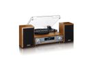 Lenco Hi-Fi Anlage MC-160WD holzfarben, TT, DAB, FM Radio, BT