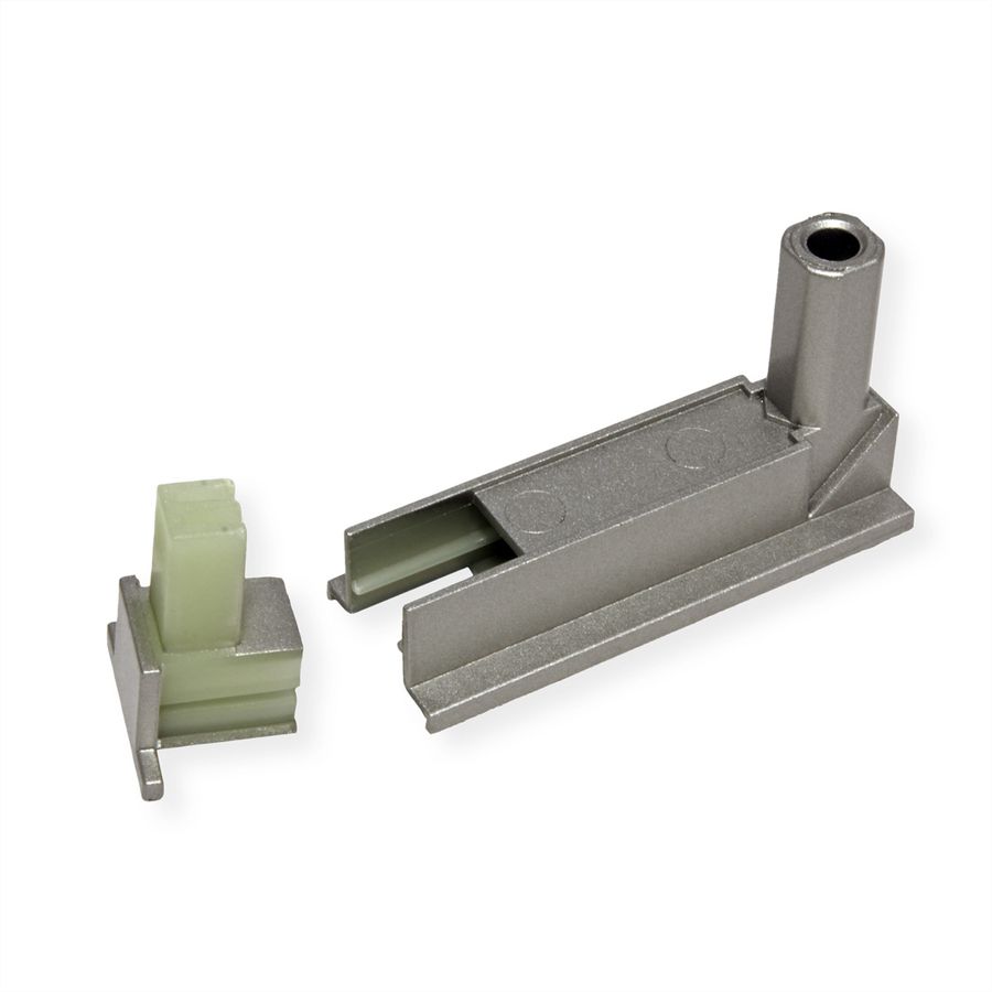 BACHMANN Desk2 Set de socles adhésifs, inox