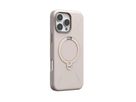 Torras Ostand 360° Spin Fusion Hülle, iPhone 16 Pro, MagSafe, beige