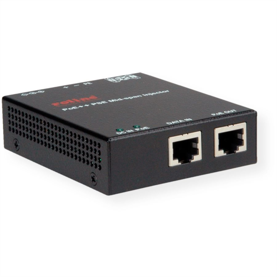ROLINE Industrie Gigabit PoE++ Injektor, 90W