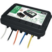 Dri Box Kabelverstauung gross, IP55, 5x Kabeleinführung, schwarz