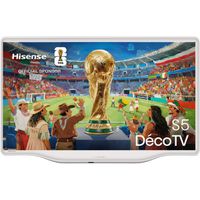 Hisense TV 43S5DQ 43", 4K, 60Hz, Déco TV